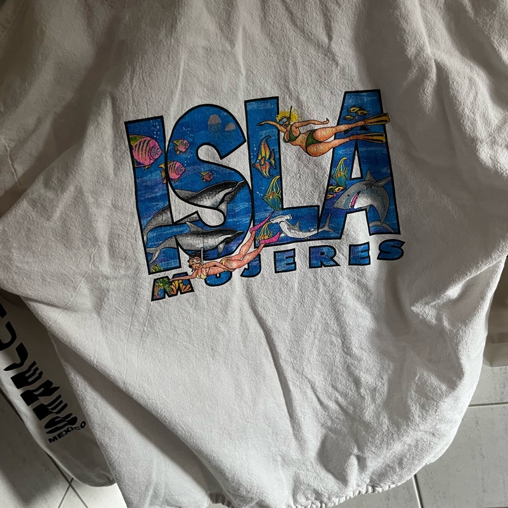 White Isla Mujeres Joggers